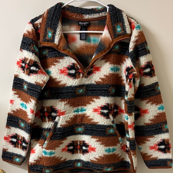 Wrangler Women's Cozy Patterned Sweater - Picture 1 of 3